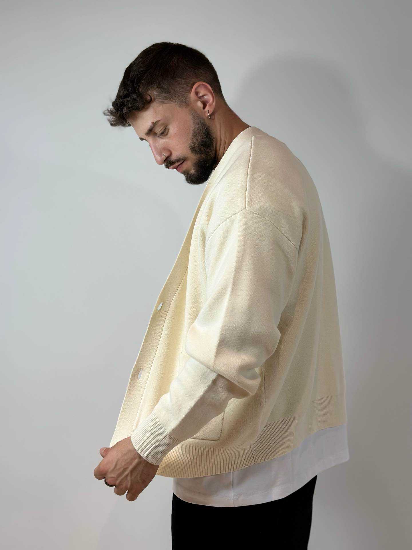 Cardigan crop