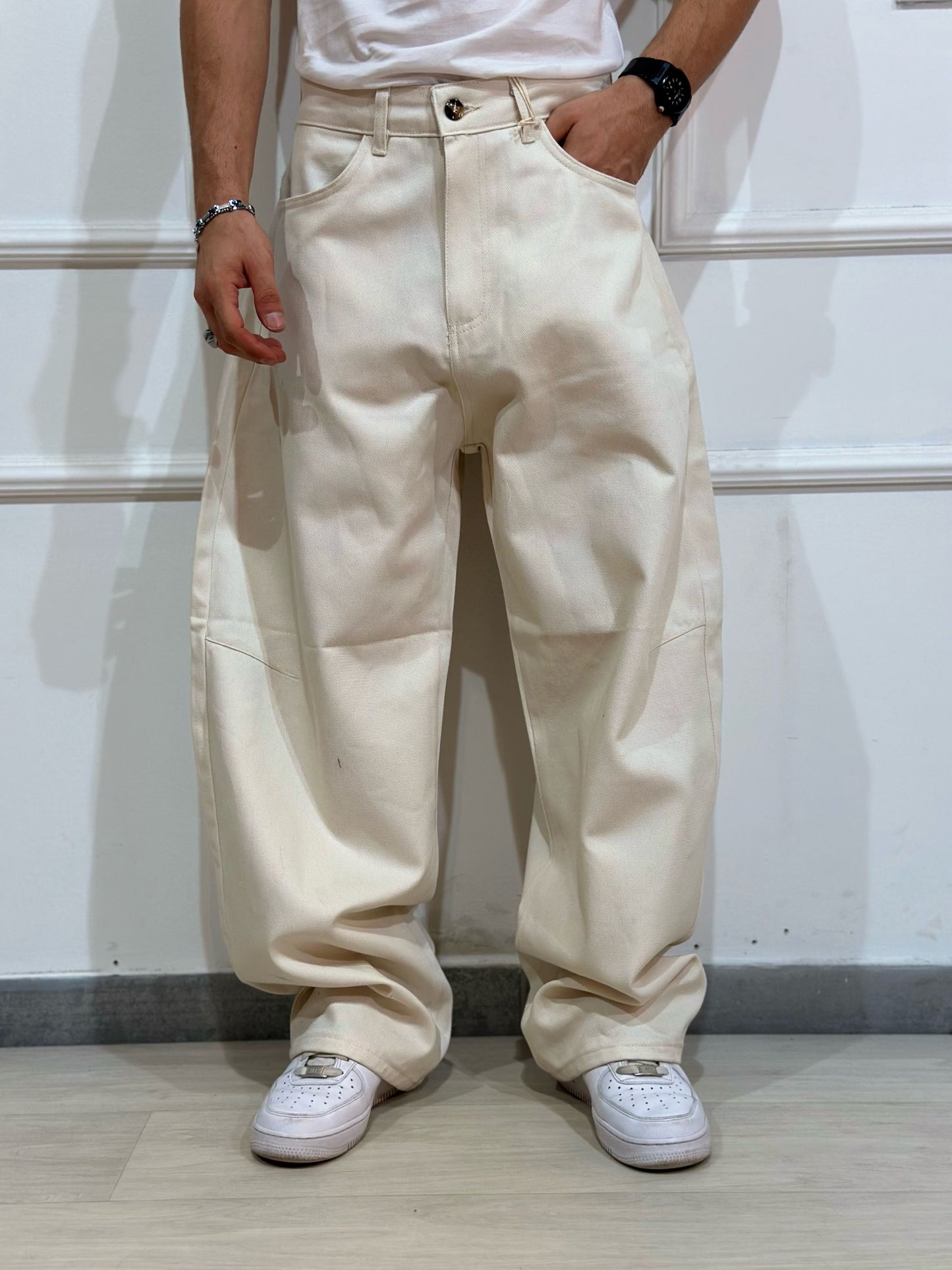 Pantalone balloon fit