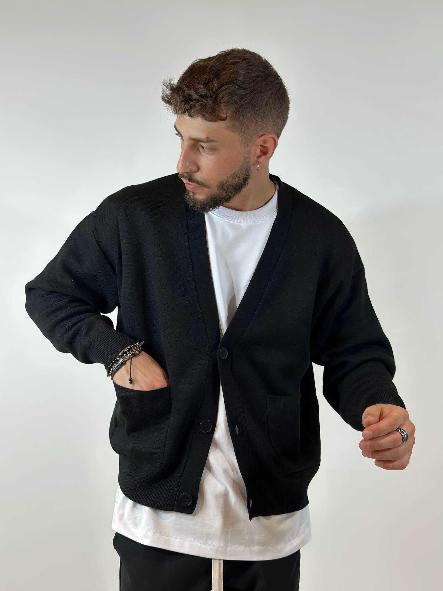 Cardigan crop